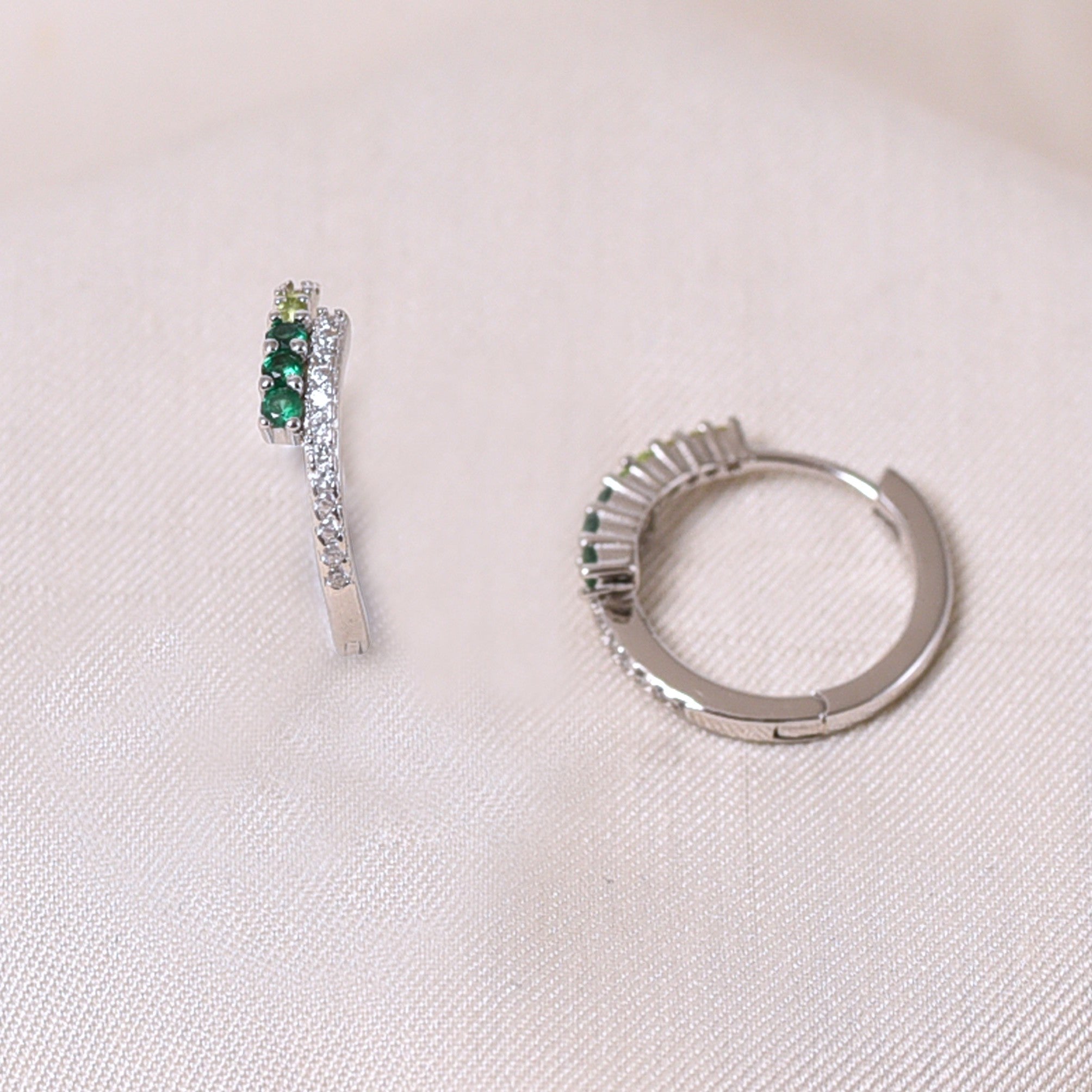 Narcissa Hoops - Green