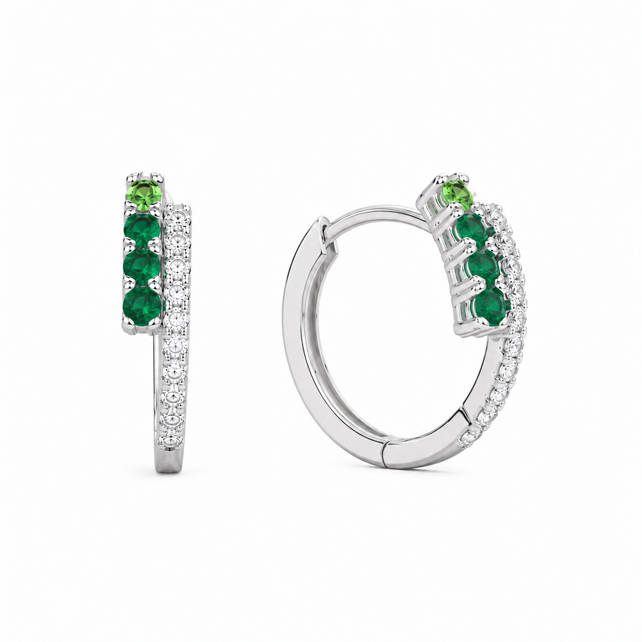 Narcissa Hoops - Green