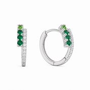 Narcissa Hoops - Green