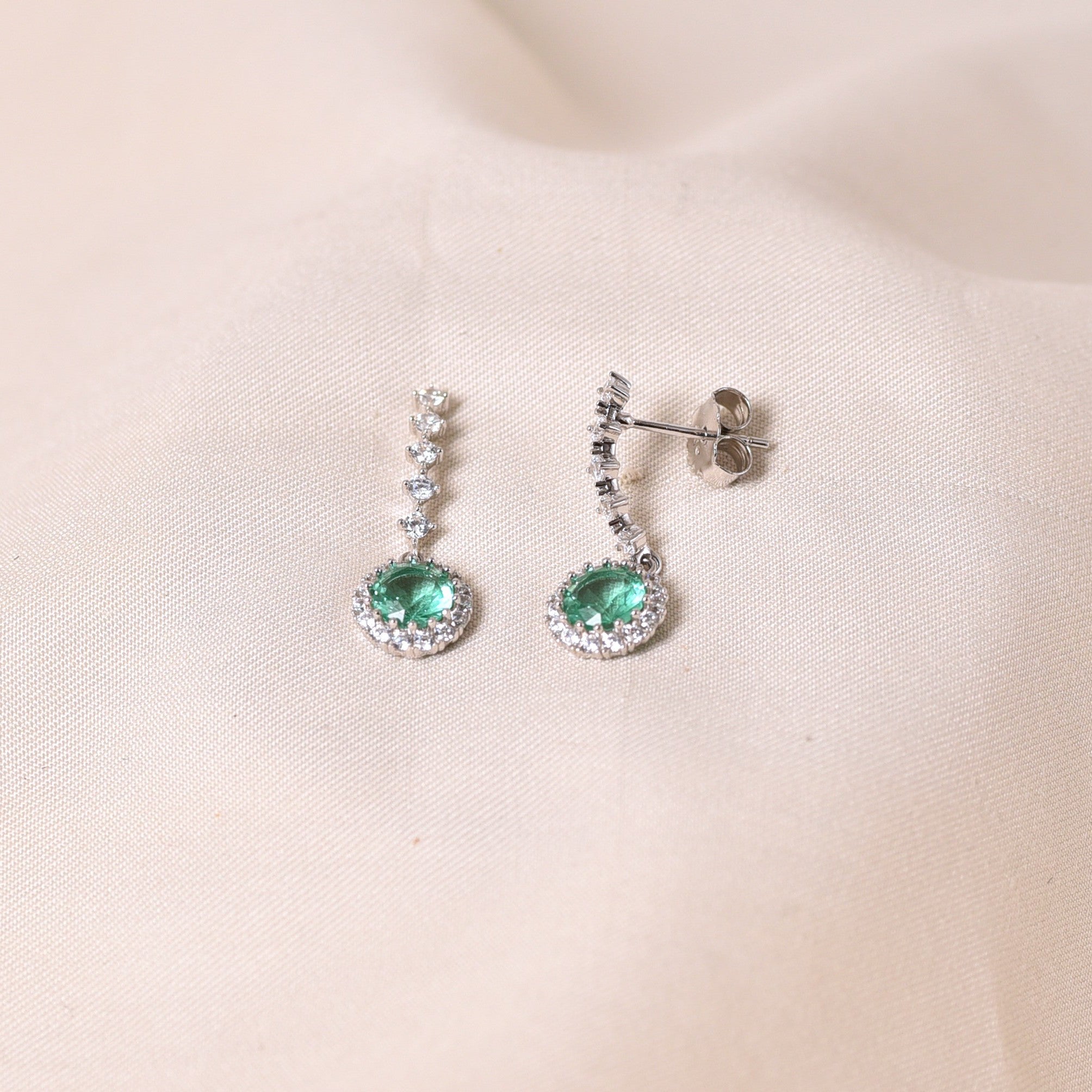Reena Earrings - Green