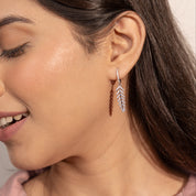 Long Feather Earrings