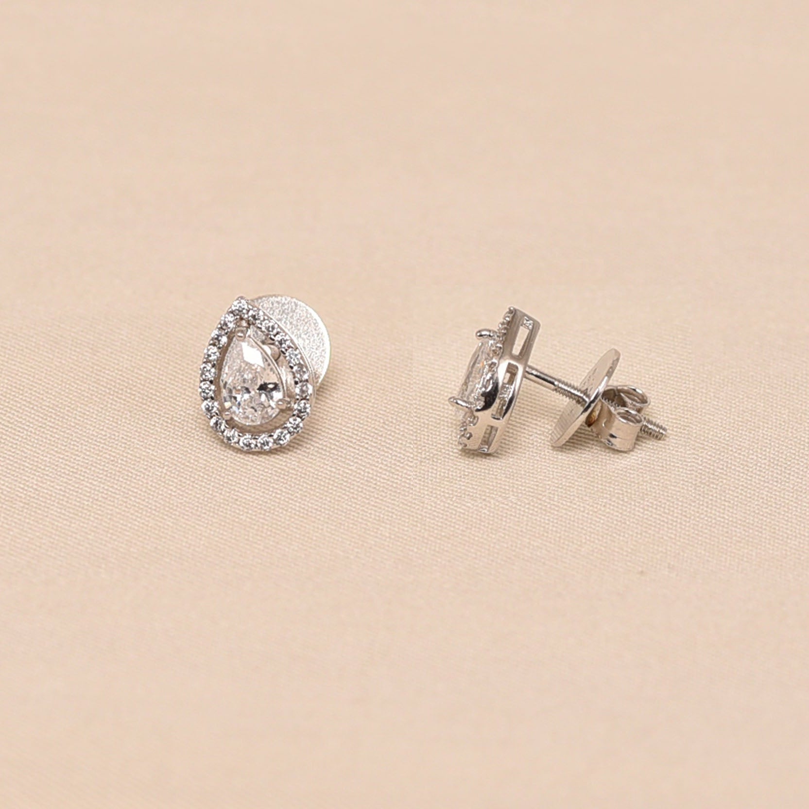 925 Sterling high Quality CZ Earring for Women -Elyta