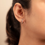 Twisted Hoops Earring