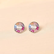 Circular Rainbow Earring