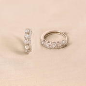 Queen Hoops Earring