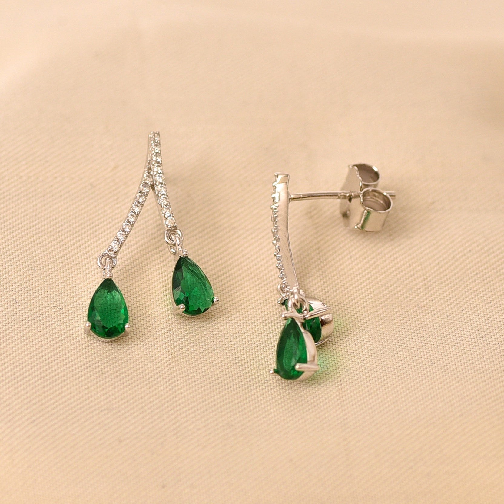 V Simple Drop-Green