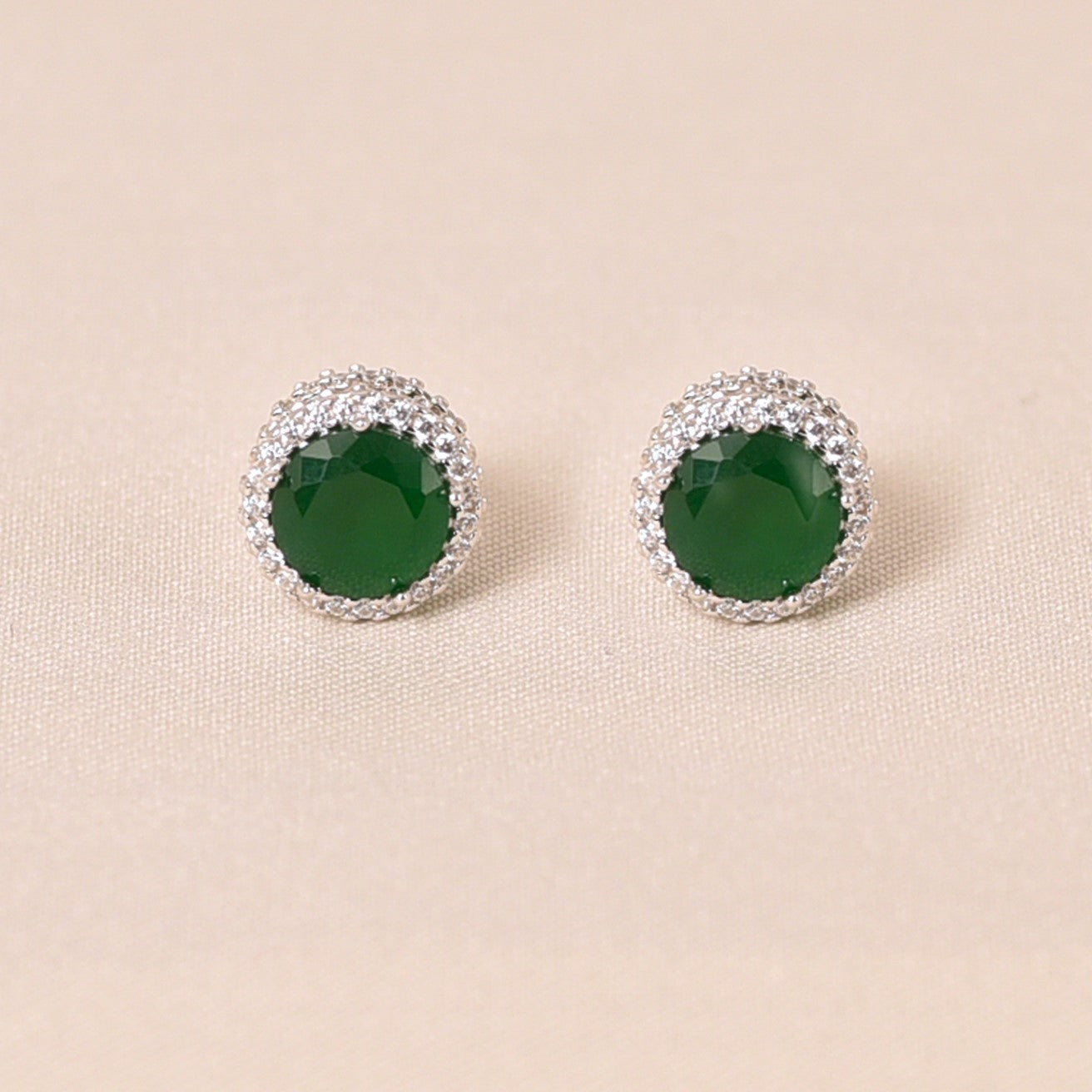 Gigi Earring - Dark Green