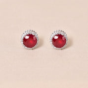 Gigi Earring - Dark Pink
