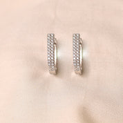 Two Line Hoop Earring
