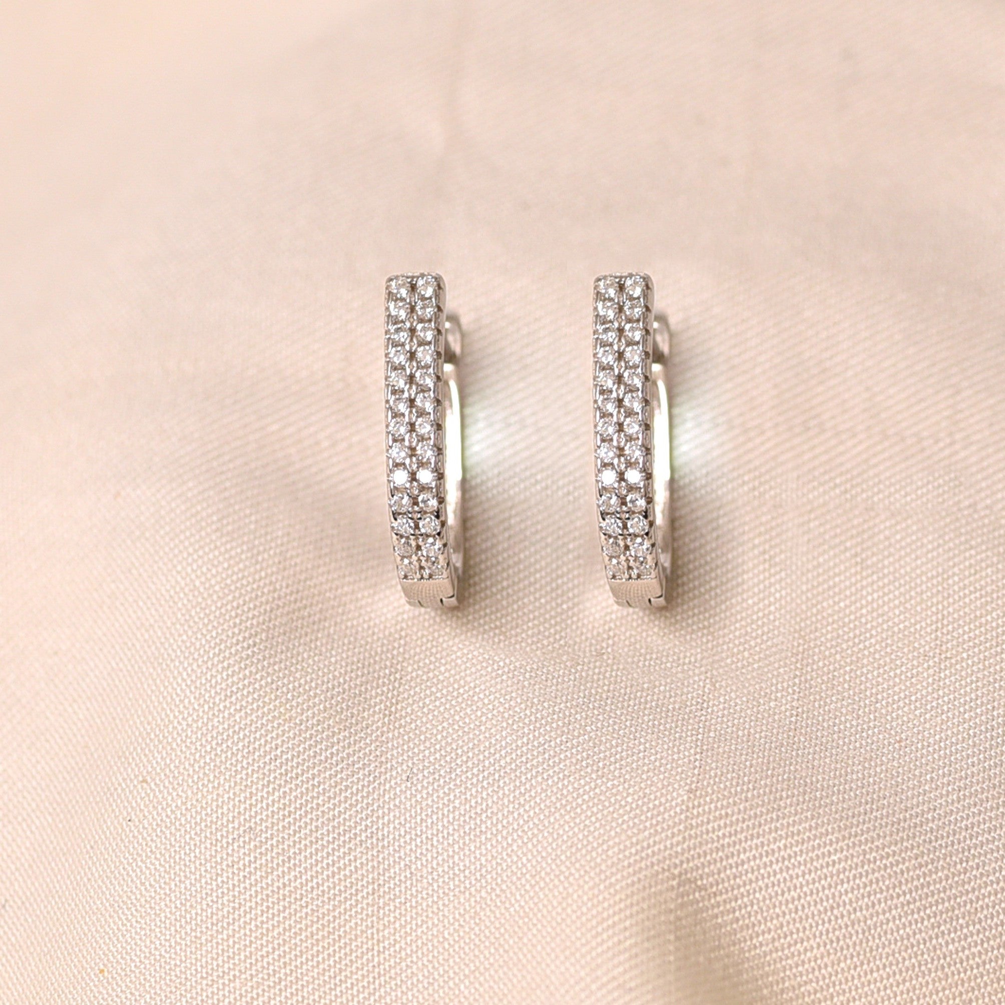 Two Line Hoop Earring