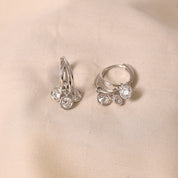 Silver Emma Hoop Earring