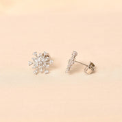 Silver Sienna Diamond Earring