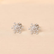 Silver Sienna Diamond Earring