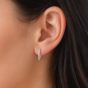 Tine Diamond Earring