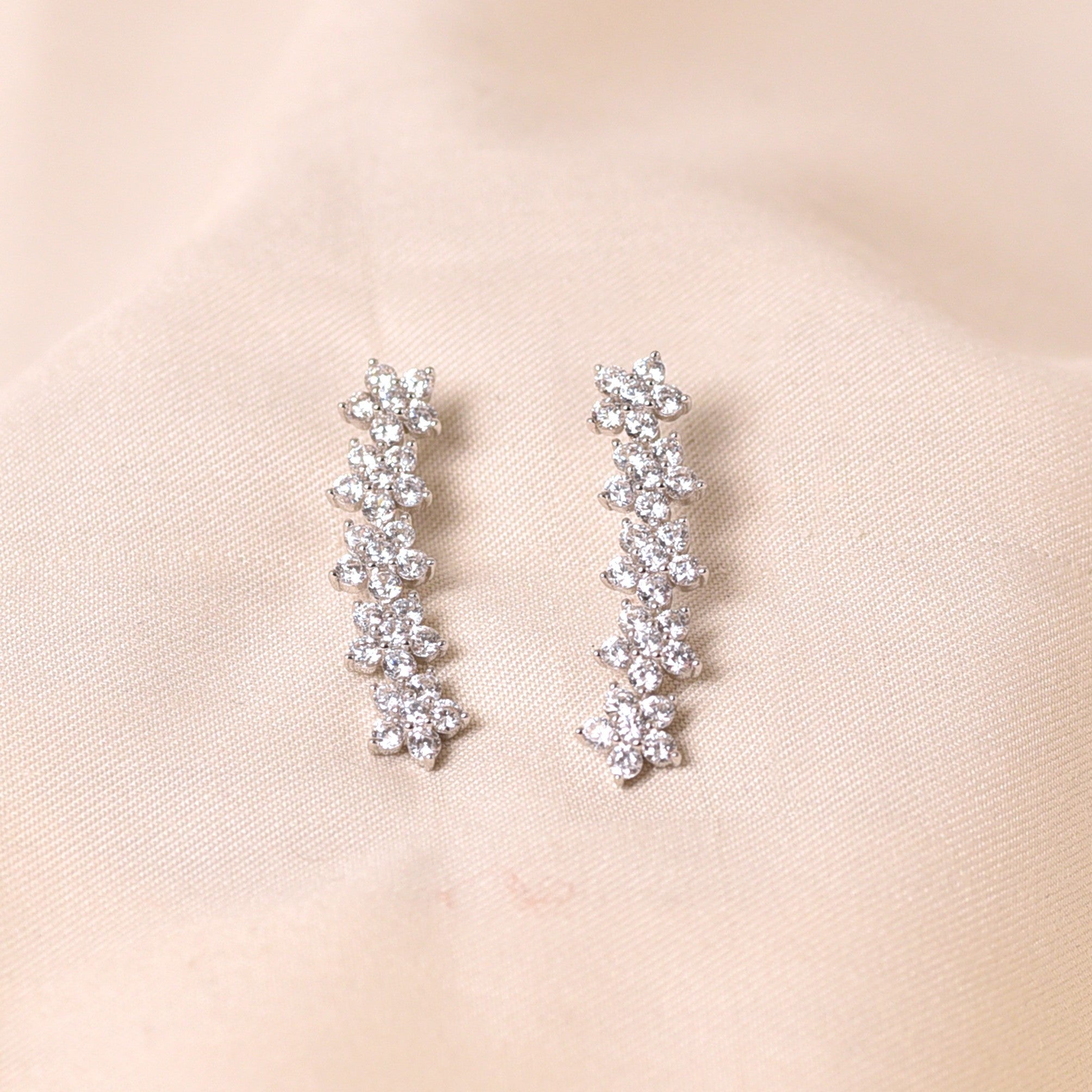 Flower Sparkles Earring