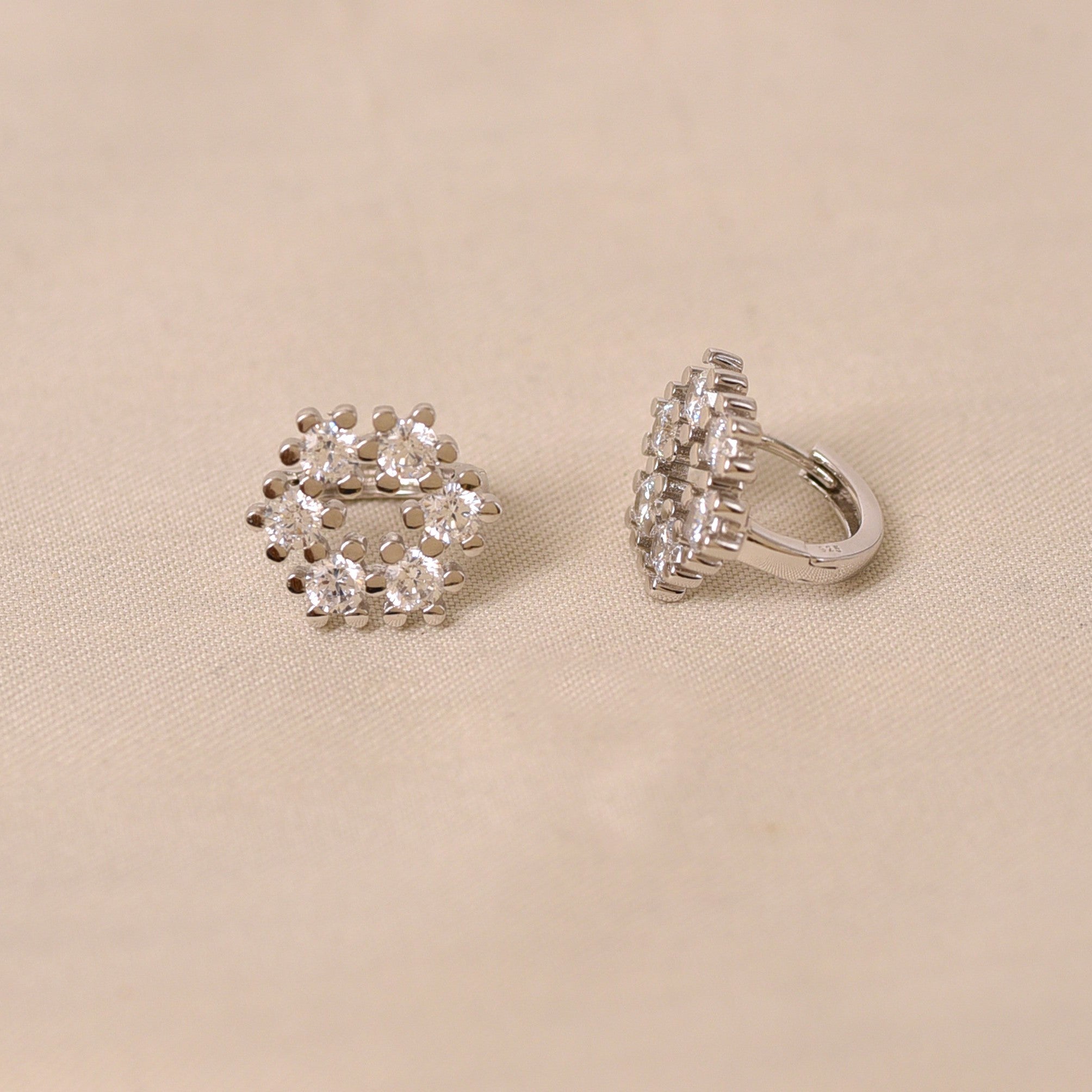 Flower In Flower Earring