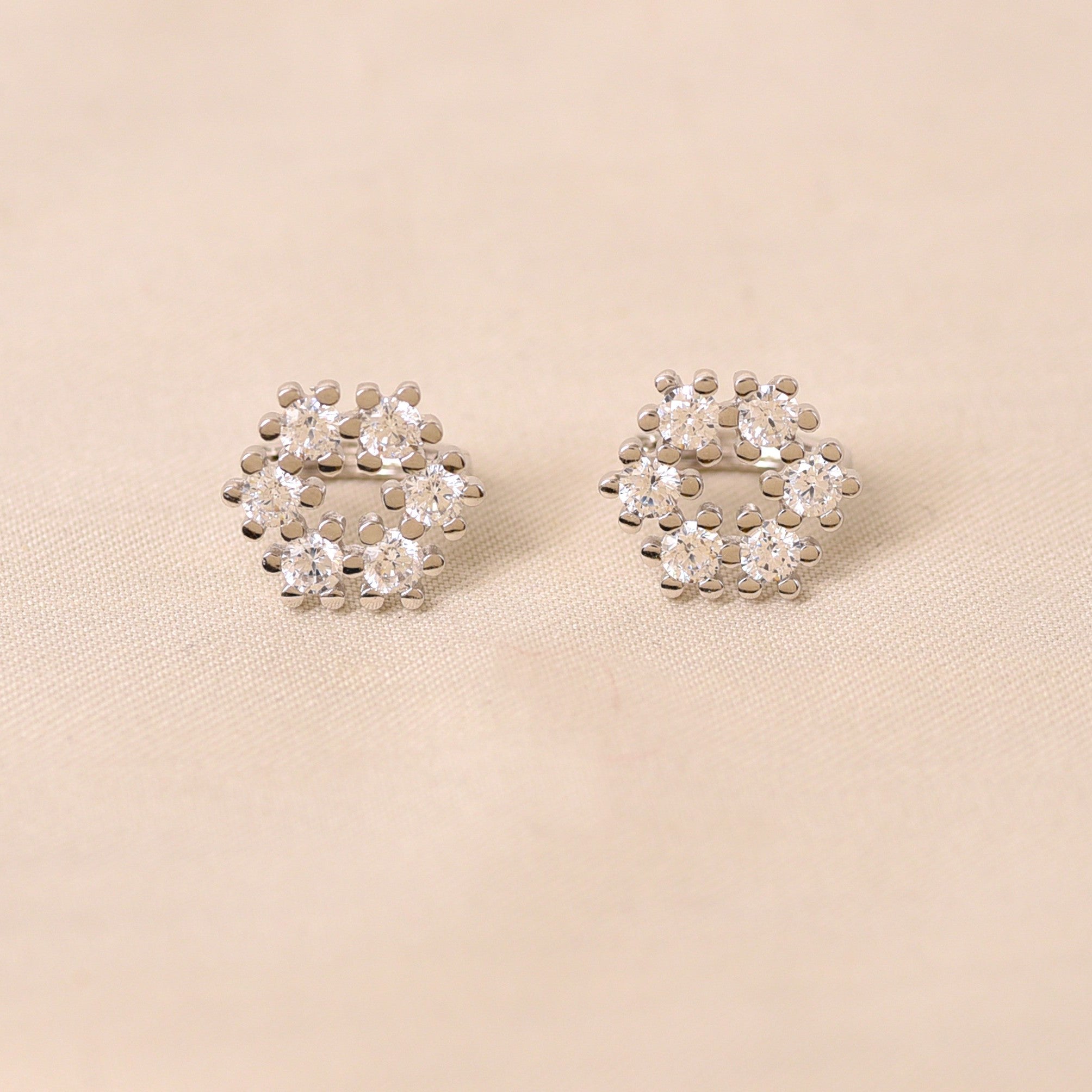 Flower In Flower Earring