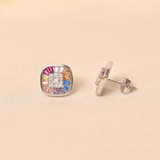 Square Rainbow Earring