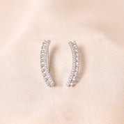 Silver Ador Cuff Earring