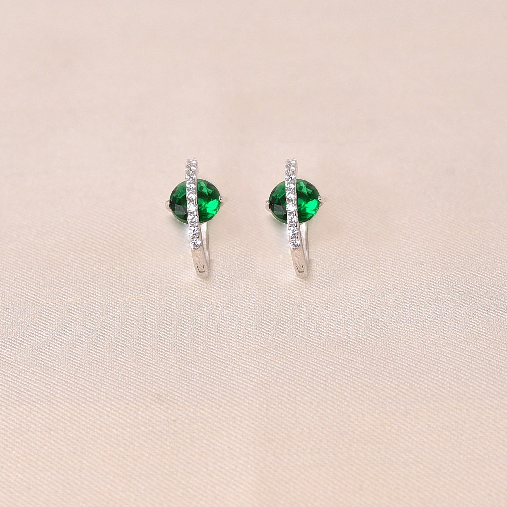 Circle in circle Hoops- Green