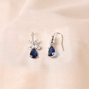 Butterfly Drop Earring -Dark Blue