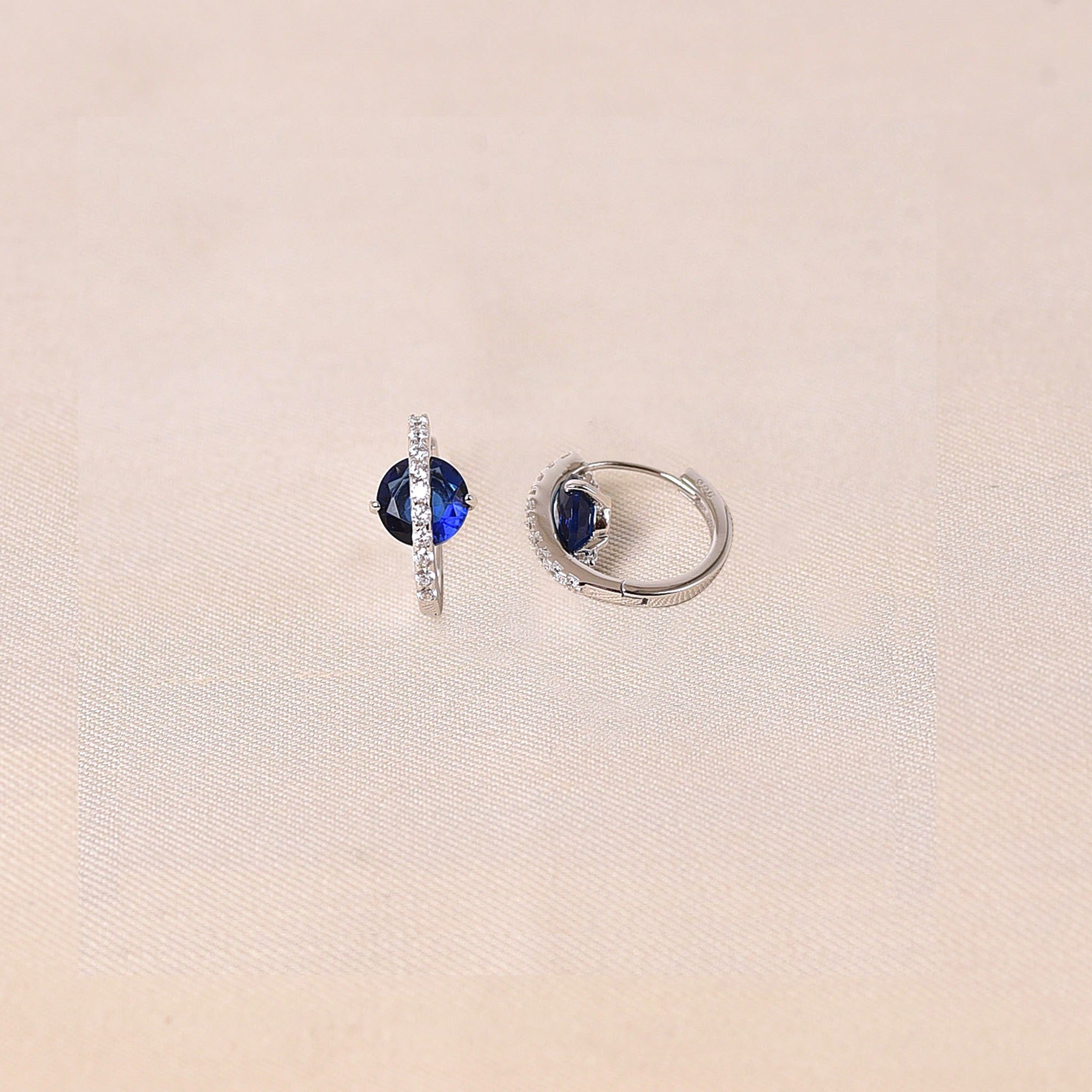 Circle in circle Hoops- Blue