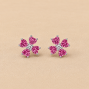 Petal Drama Earring - Pink