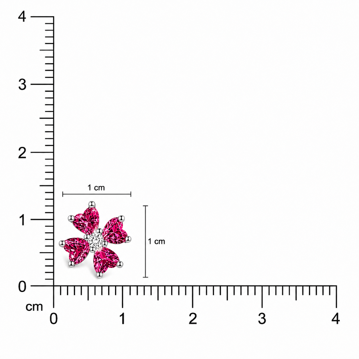Petal Drama Earring - Pink