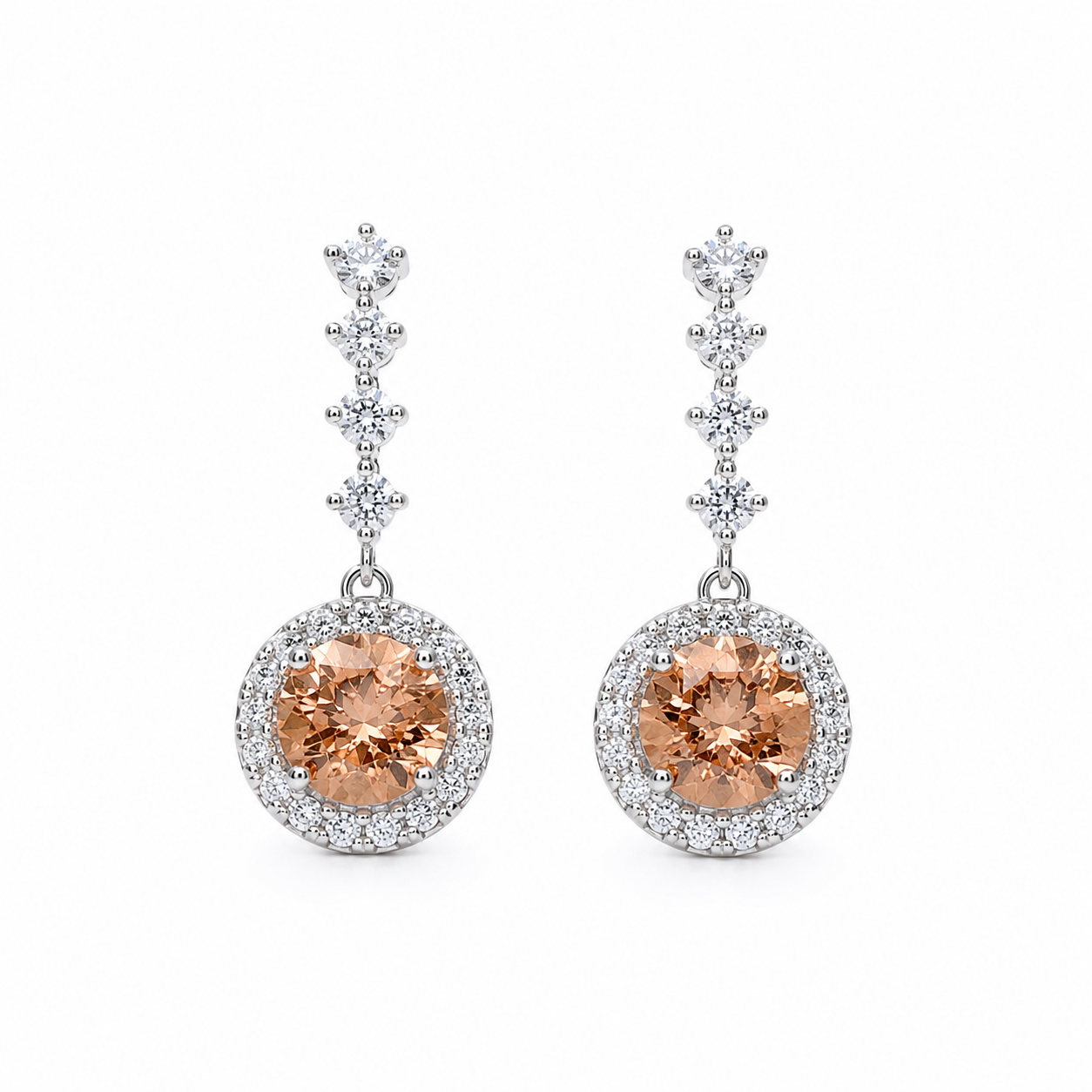 Reena Earrings - Champagne