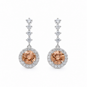 Reena Earrings - Champagne