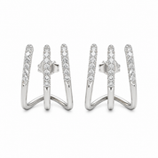 Side Twist Cuff Earrings