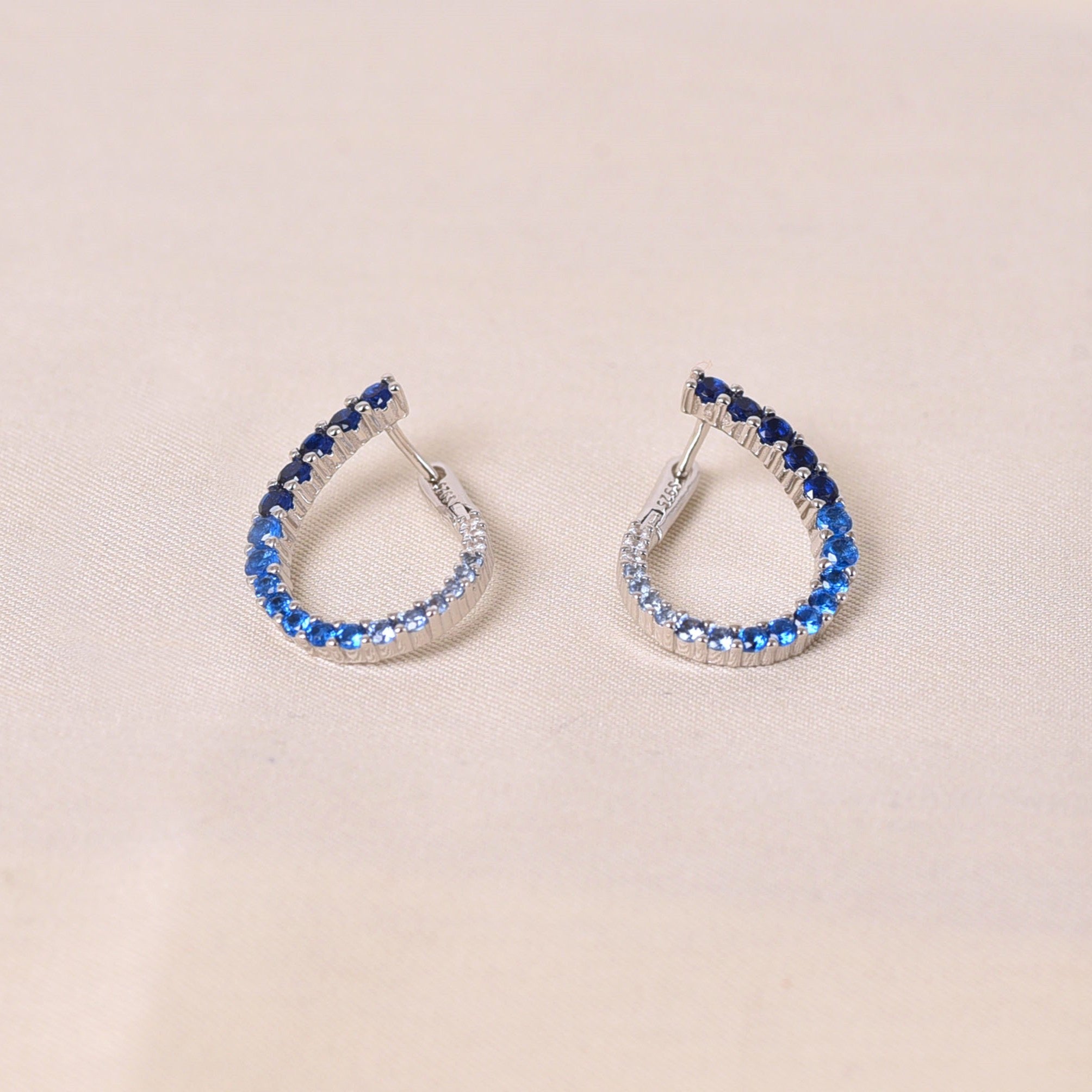 Gradient Earrings - Blue