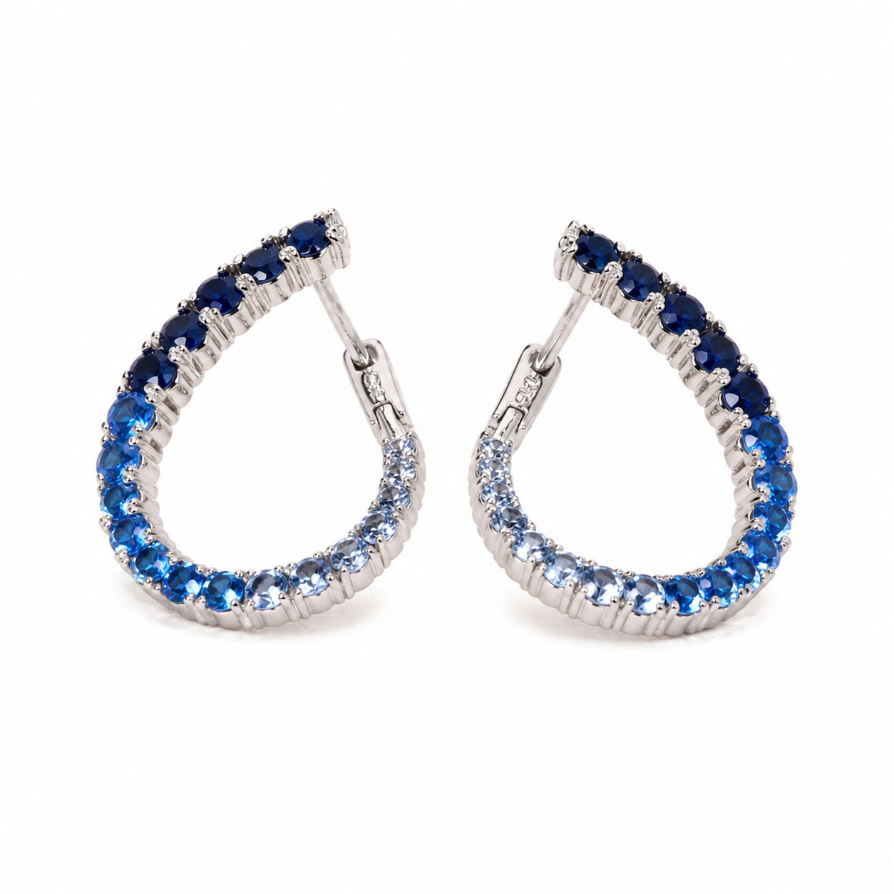 Gradient Earrings - Blue