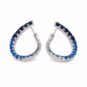 Gradient Earrings - Blue