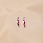 Handcrafted Silver Daily Wear Hoops Earring - Elyta