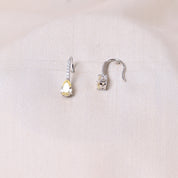 Drop Hook Earrings - Yellow