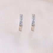 Inside Out Diamond Hoops Earring