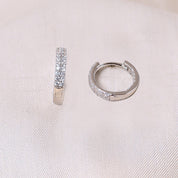 Inside Out Diamond Hoops Earring