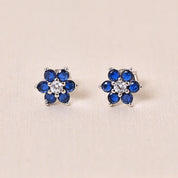 Aanya Studs Earring - Dark Blue