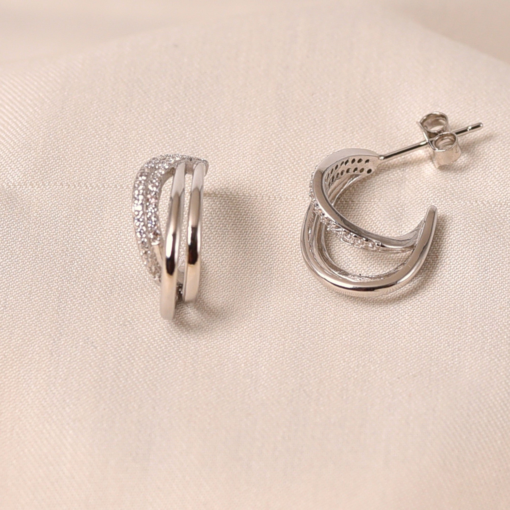 Side Emma Hoops Earring