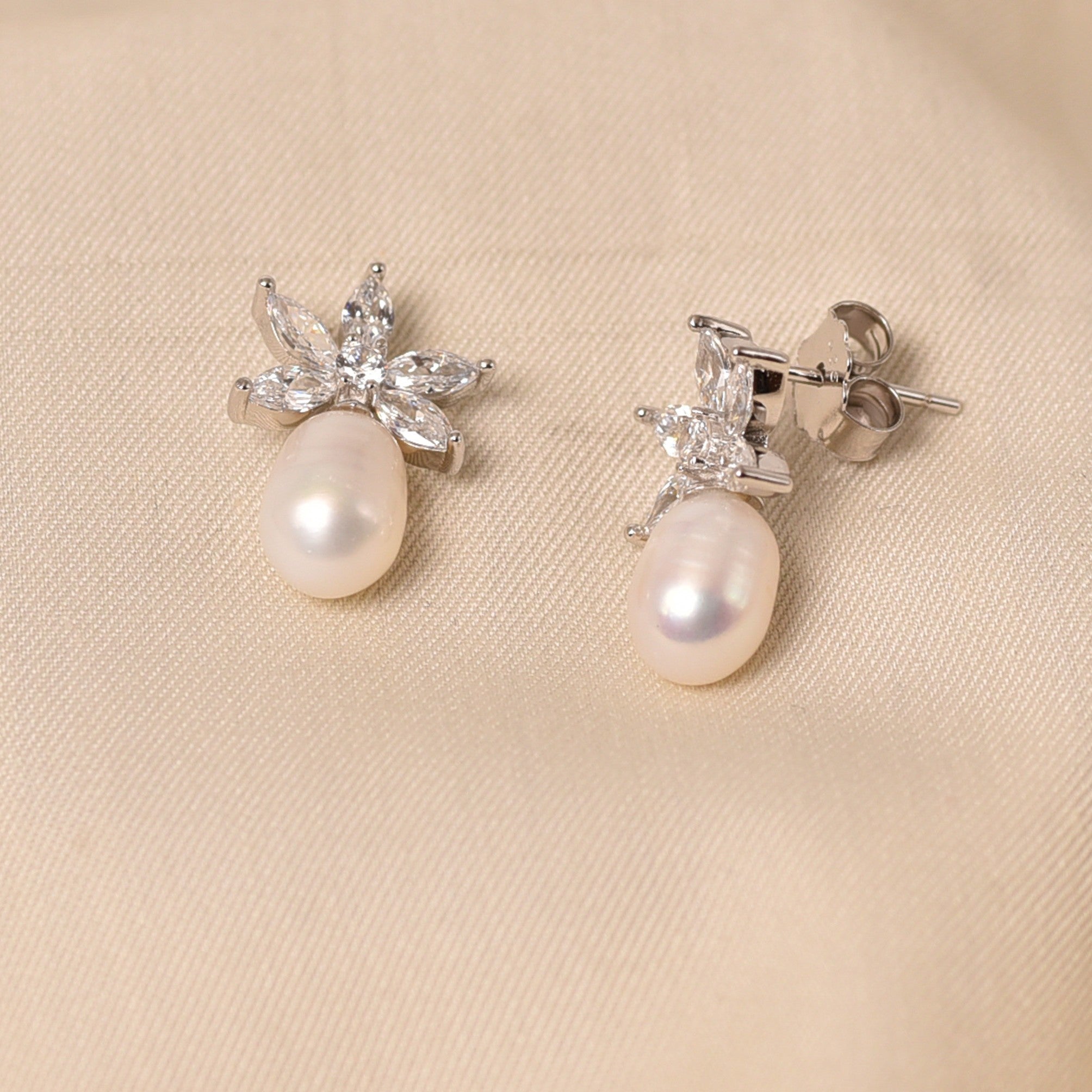 Silver Drop of Pearl