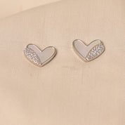 Heart MOP Earrings