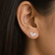 Heart MOP Earrings
