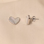 Heart MOP Earrings