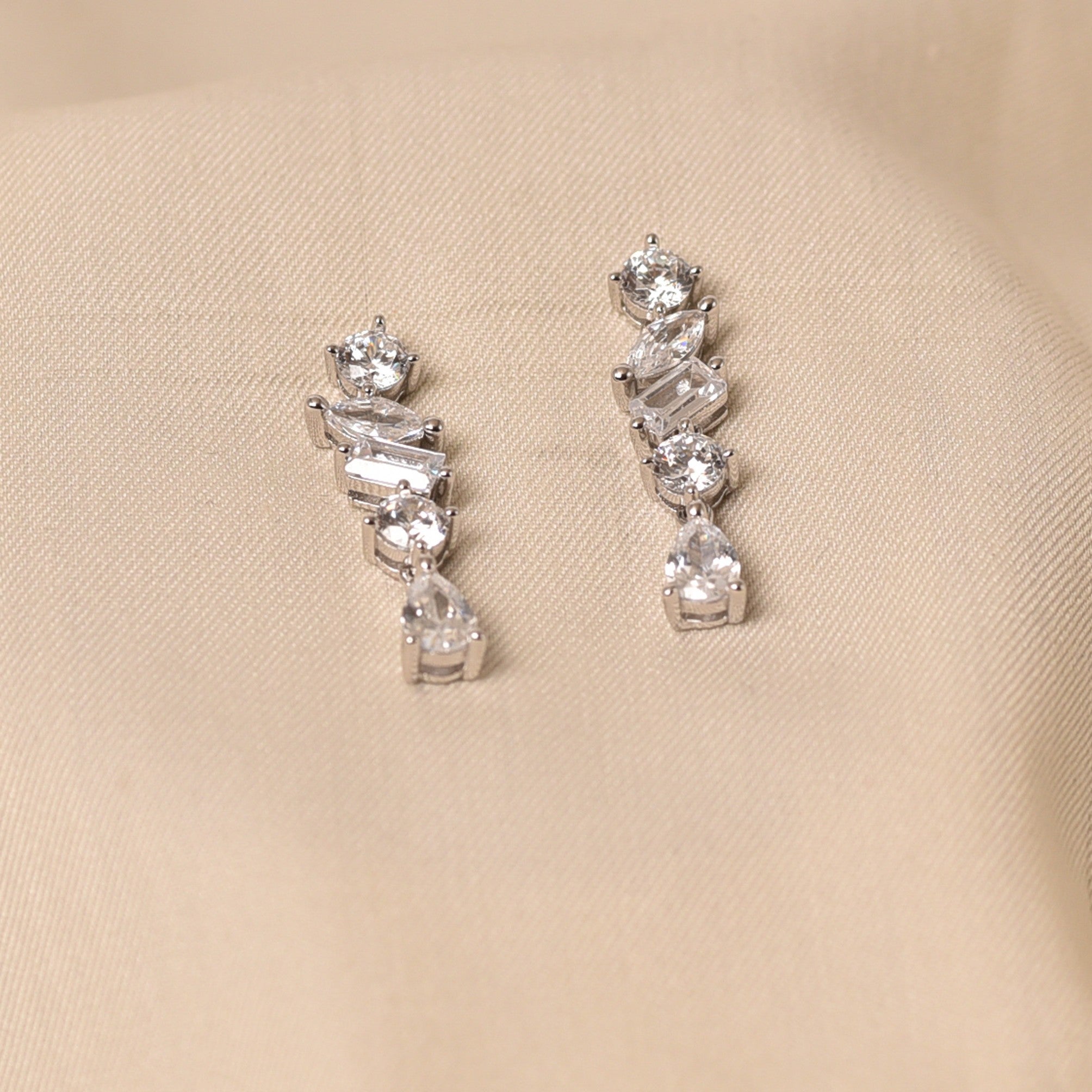 Katrina Drop Diamond Earring