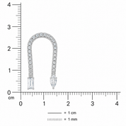 U Flexi Diamond Earrings