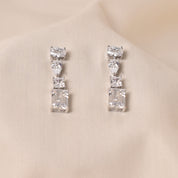 High Quality Cubic Zirconia Drop Earring for Women