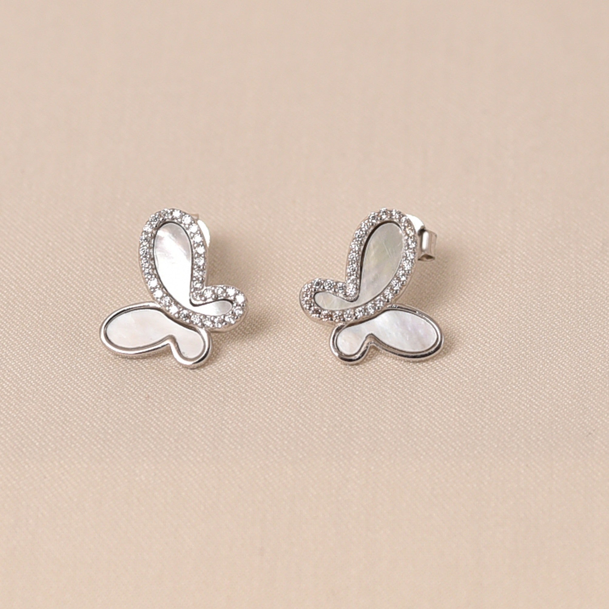Butterfly MOP Earring