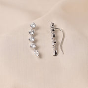 Freya Cuff Diamond Earrings