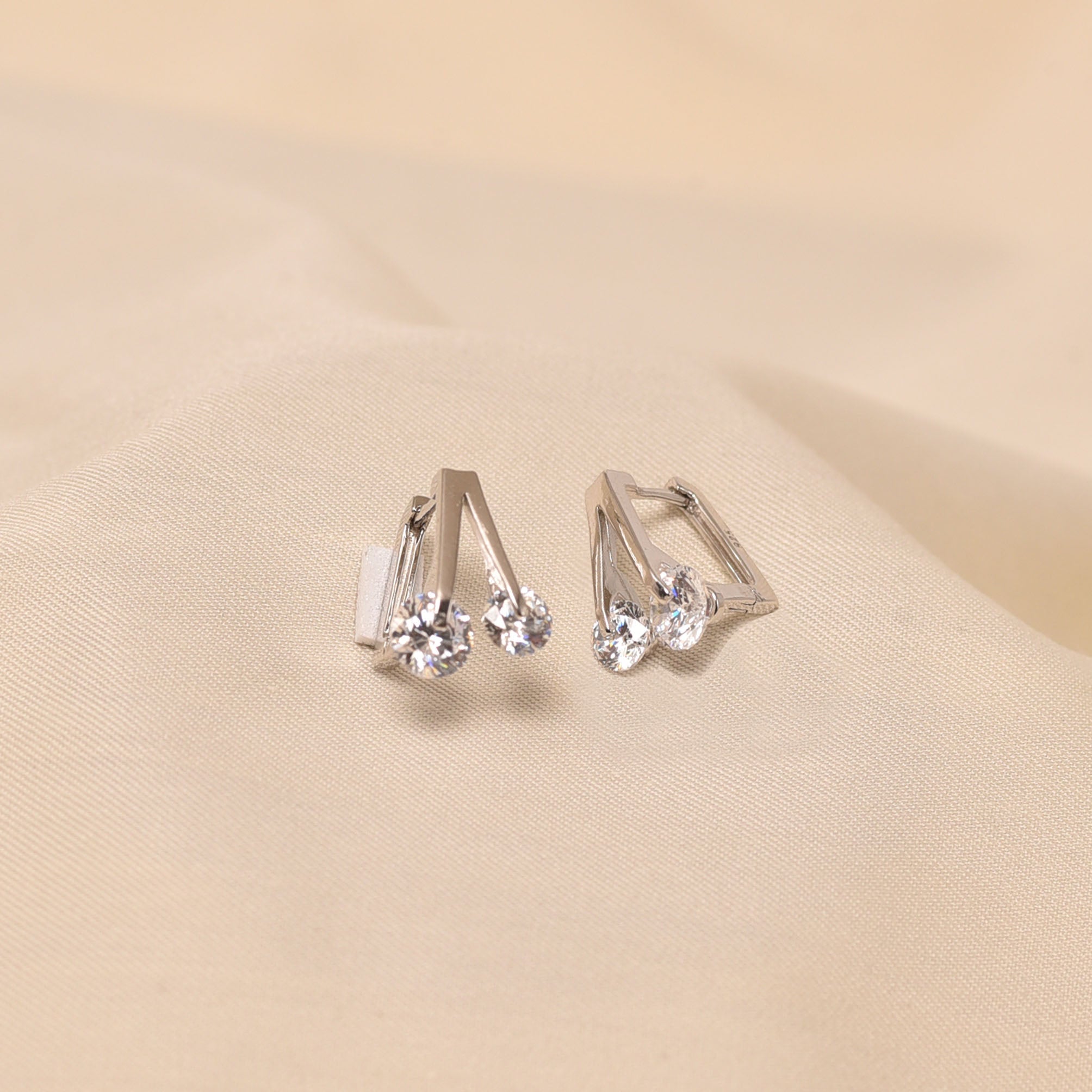 Handcrafted 925 Sterling Silver Hoop Earring for Women - Elyta Jewelry